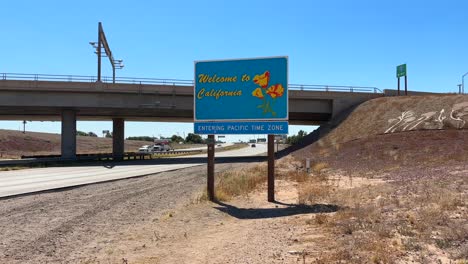 Willkommen-In-Kalifornien-Schild