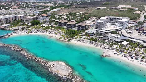 Mambo-Beach-At-Willemstad-In-Netherlands-Curacao