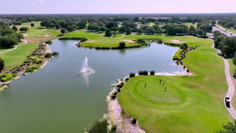 Antena-Del-Campo-De-Golf-Villages-En-Florida.