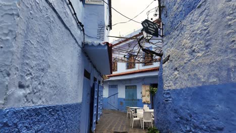 Ciudad-Azul-Medina-Casco-Antiguo-De-Chefchaouen-Marruecos-Norte-De-África