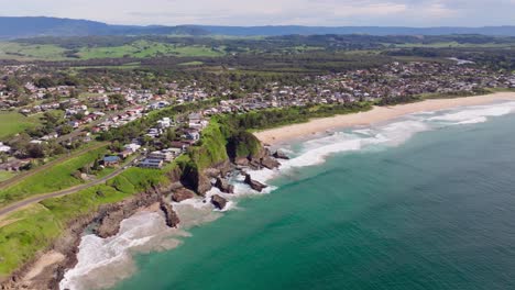 Cathedral-Rocks,-Kiama-Downs,-New-South-Wales,-Australia