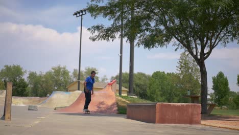 skateboard-trick-at-the-skatepark-in-Colorado