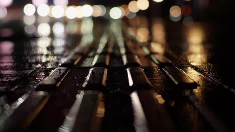 Traffic-under-night-rain-on-wet-roads