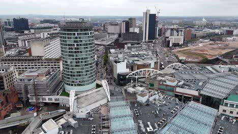 Shopping-aerial-
Birmingham-city-centre-UK-drone,aerial