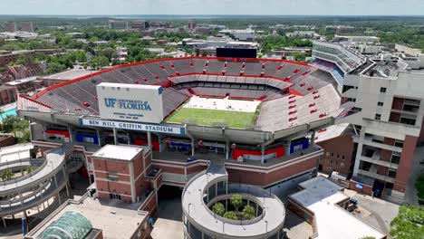 Luftaufnahme-Des-Ben-Hill-Griffen-Stadium-Auf-Dem-Campus-Der-University-Of-Florida