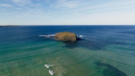 Isla-De-Rangún,-Minnamurra,-Nueva-Gales-Del-Sur,-Australia