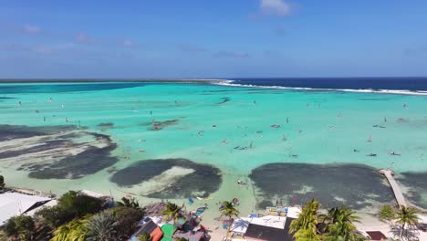 Sorobon-Beach-At-Kralendijk-In-Bonaire-Netherlands-Antilles