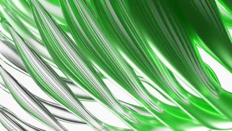 abstract-green-circle-line-shape-rotate-on-white-background-3d-rendering-animation