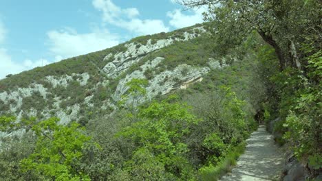 Naturpfad-Trekking-Auf-Dem-Berg