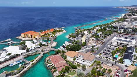 Curacao-Skyline-At-Willemstad-In-Netherlands-Curacao