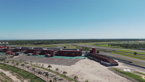 A-Breathtaking-Aerial-View-Captures-The-Termas-De-Río-Hondo-International-Circuit,-Located-In-Santiago-Del-Estero,-Argentina