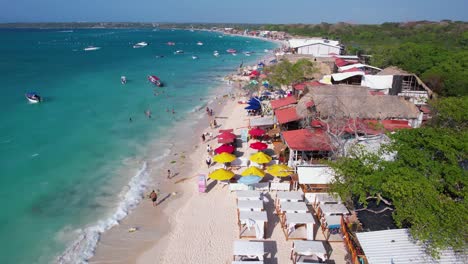 Playa-Blanca,-Cartagena-Colombia