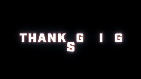 4K-text-reveal-of-the-word-"Thanksgiving"-on-a-black-background