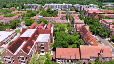 University-Of-Florida-Campus-aerial-in-Gainesville-Florida