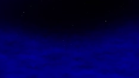 3d-Nube-Fumar-Gas-Vapor-Niebla-Neblina-En-La-Noche-Estrellada-Espacio-Universo-Fondo-Animación-Gráficos-En-Movimiento-Vfx-Gradiente-Partícula-Color-Azul-Oscuro
