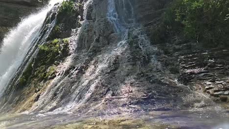 Discover-tranquility-with-this-HD-slow-motion-video-of-a-gentle-waterfall,-perfect-for-relaxation-and-nature-themed-projects