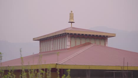 Pillars-on-the-Buddhist-monastery