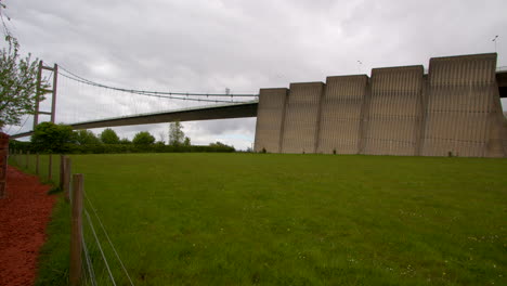 side-shot-of-the-South-end-caissons-and-tower-of-the-Humber-bridge