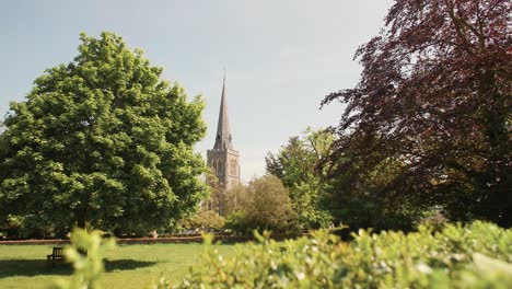 Slow-motion-slider-reveales-quaint-church-in-raural-UK-village