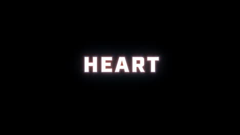 4K-text-reveal-of-the-word-"heart"-on-a-black-background