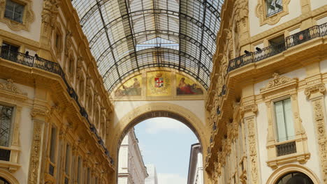 Majestic-arcade-of-Galleria-Vittorio-Emanuele-II-in-Milan
