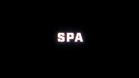4K-text-reveal-of-the-word-"spa"-on-a-black-background