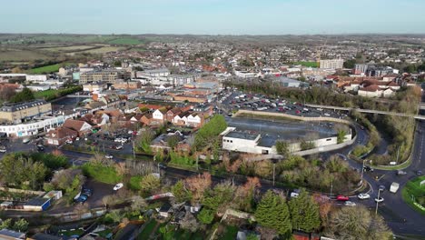 Wickford-Essex-UK-town-centre-drone,aerial