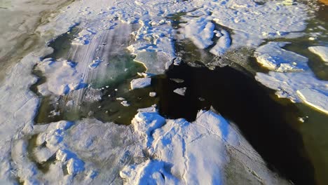 Ice-drift-on-the-Yakut-river-in-spring-from-a-drone-4k