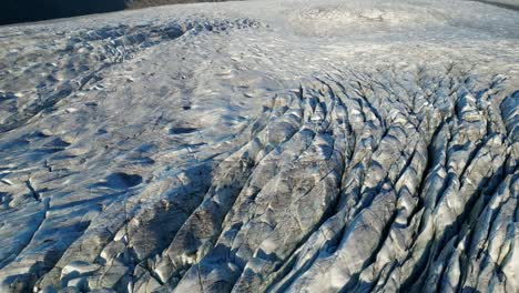 Drone-shot-of-glacier-in-Iceland-during-winter-in-the-morning6