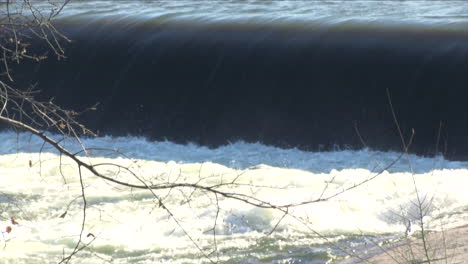 A-Close-Up-Shot-of-the-Weir-in-Saskatoon