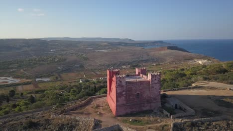 Schloss-St.-Agathas-In-Mellieha,-Malta