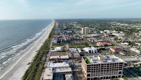 Slow-aerial-pullout-Jacksonville-Beach-Florida