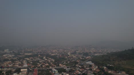 Rauchverschmutzung-In-Honduras-Tegucigalpa-Rauchverschmutzung-In-Honduras-Tegucigalpa