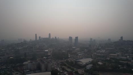 Rauchverschmutzung-In-Honduras-Tegucigalpa-Rauchverschmutzung-In-Honduras-Tegucigalpa