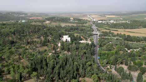 Hochauflösendes-4K-Luftdrohnenvideo-Von-Latrun-–-Israel