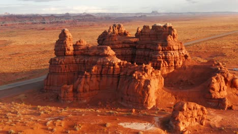 Utah-Goblin-Valley-Sandstone-Aerial-Drone-Shot