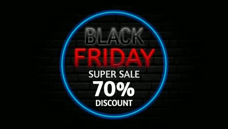 Black-Friday-Super-Sale:-70-%-Rabatt-Auf-Animation,-Motion-Graphics,-Banner-Zeichen-Für-Werbevideos