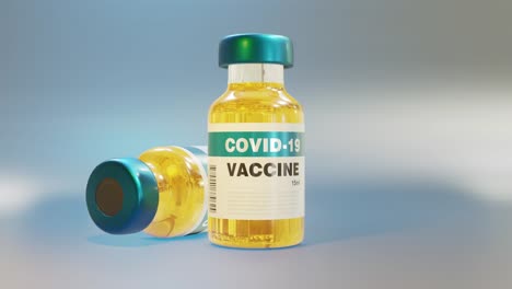 Impfstoff-Coronavirus-Covid-Ncov-Spinning-Center-Orange