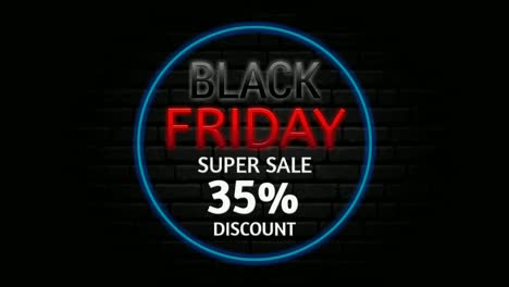 Black-Friday-Super-Sale:-35-%-Rabatt-Auf-Animation,-Motion-Graphics,-Banner-Zeichen-Für-Werbevideos