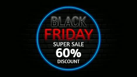 Black-Friday-super-sale-60%-off-discount-animation-motion-graphics-banner-sign-for-promo-video