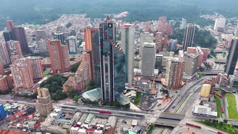 Finanzzentrum-In-Bogota-In-Cundinamarca,-Kolumbien