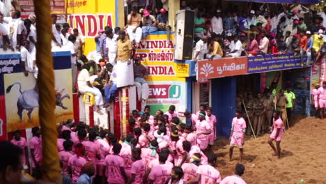 Jallikattu,-Ein-Stierfest-In-Indien