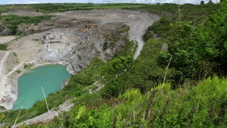 View-in-to-a-slate-quarry-at-delabole-in-Cornwall