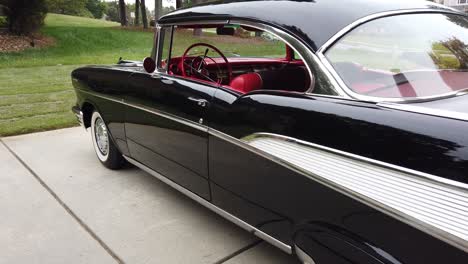 Moving-from-the-rear-to-the-front-of-a-classic-1957-Chevy