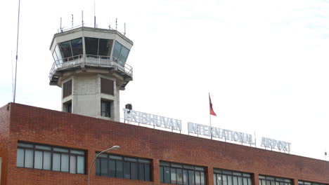 Kathmandu,-Nepal---21.-September-2019:-Internationaler-Flughafen-Tribhuvan-In-Kathmandu,-Nepal