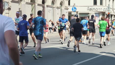 19-may-2024,-Rimi-Riga-Marathon-Latvia:-Marathon-Runners-Crowd-10km-Distance-Front-View