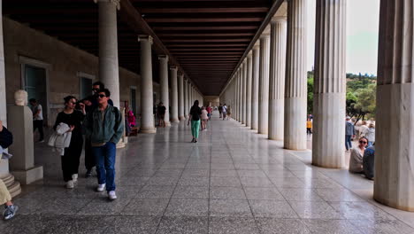 Stoa-of-Attalos-Museum-of-the-Ancient-Agora-Athens-Greece-reconstructed-museum
