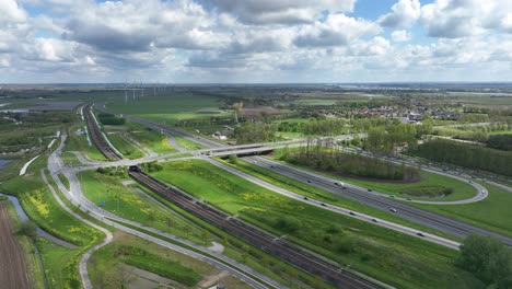Infrastruktur-Der-Niederlande,-Straßenverkehr