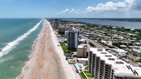 Inclinación-Aérea-Hacia-Abajo-Daytona-Beach-Florida