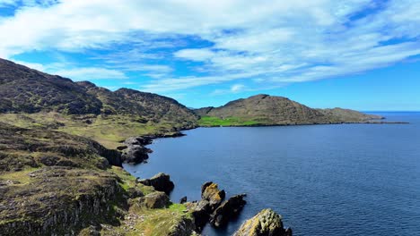 Drone-landscape-coastline-of-Cods-Head-West-Cork-Ireland-popular-tourist-destination-on-the-Wild-Atlantic-Way